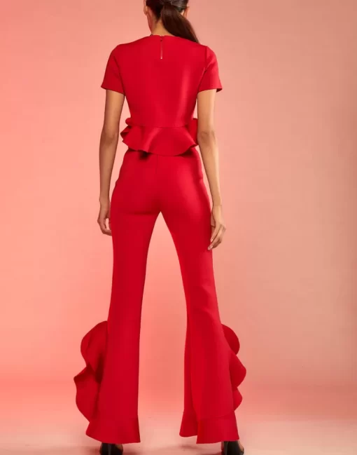 Flash Sale Cynthia Rowley Astro Pant Red