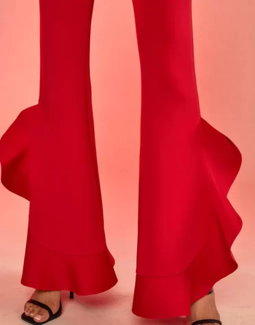 Flash Sale Cynthia Rowley Astro Pant Red