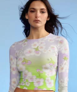 Store Cynthia Rowley Bali Rashguard Chblgr