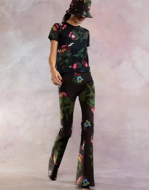 Online Cynthia Rowley Bonded Fit And Flare Pant Magbr