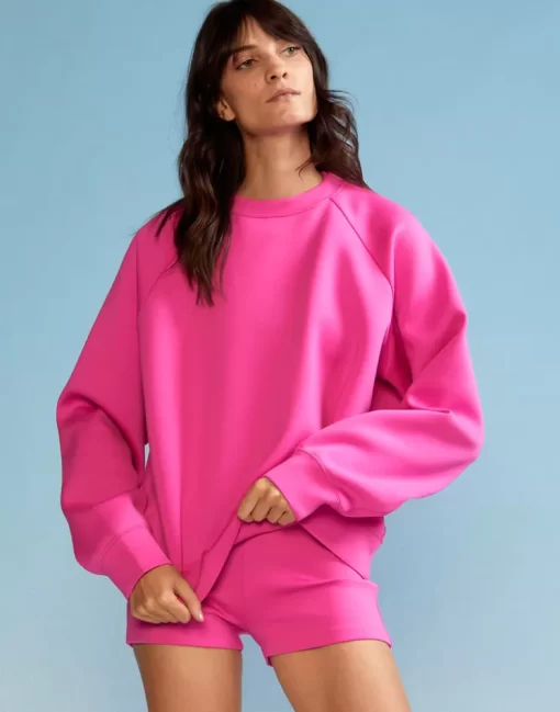 Online Cynthia Rowley Bonded Pullover Htpnk