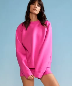 Online Cynthia Rowley Bonded Pullover Htpnk