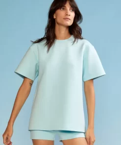 Store Cynthia Rowley Bonded Tee Blue