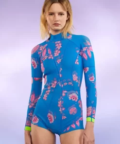 Sale Cynthia Rowley Bowie Floral Wetsuit Blpkm