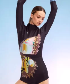 Online Cynthia Rowley Butterfly Wetsuit Black