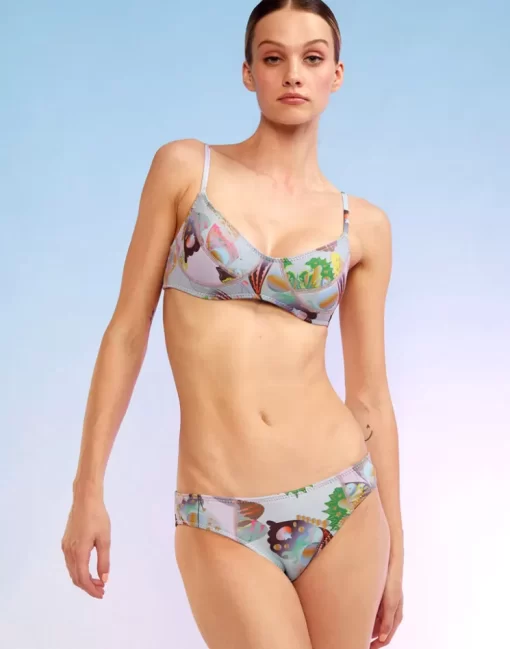 Store Cynthia Rowley Butterfly Wings Neoprene Bikini Bottom Blumb