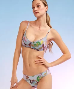 Flash Sale Cynthia Rowley Butterfly Wings Neoprene Bikini Top Blumb