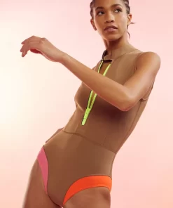 Discount Cynthia Rowley Byron Wetsuit Camel