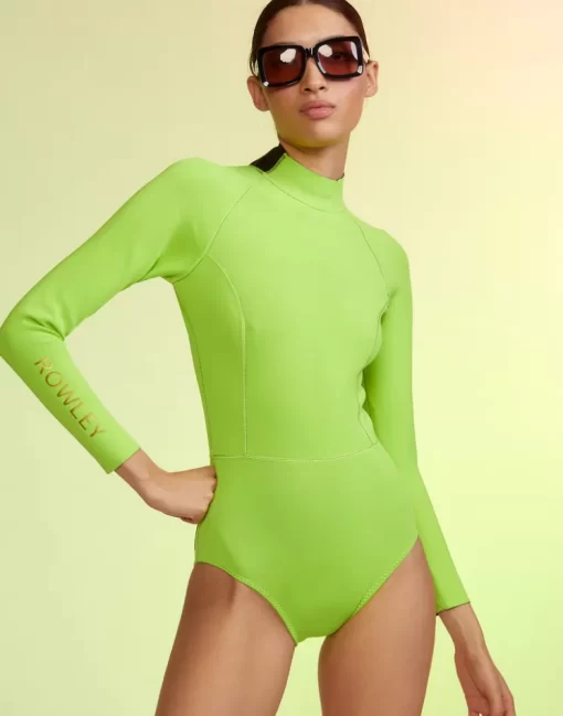 Store Cynthia Rowley Cheeky Wetsuit Neong