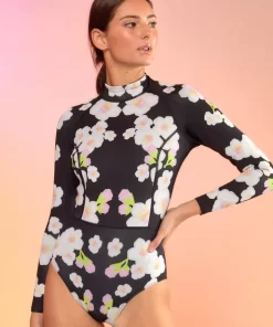 Sale Cynthia Rowley Cherry Blossom Wetsuit Bpchb