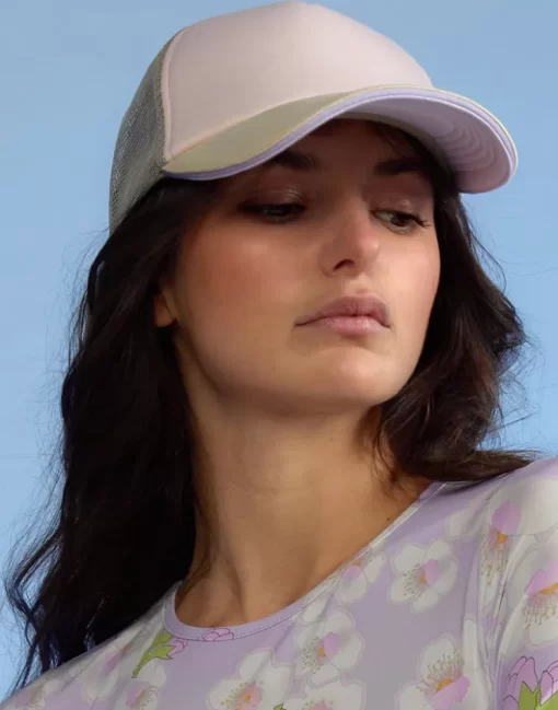 Cheap Cynthia Rowley Colorblock Trucker Hat Ivpktp