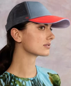 Sale Cynthia Rowley Colorblock Trucker Hat Vrbubu