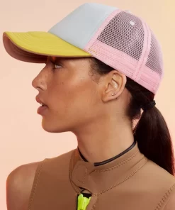 Clearance Cynthia Rowley Colorblock Trucker Hat Ylbupk