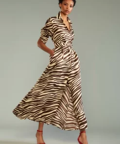 Hot Cynthia Rowley Concrete Jungle Dress Zebra