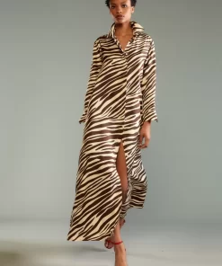 Hot Cynthia Rowley Concrete Jungle Dress Zebra