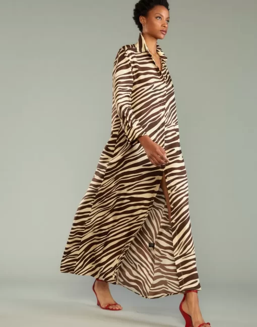 Hot Cynthia Rowley Concrete Jungle Dress Zebra