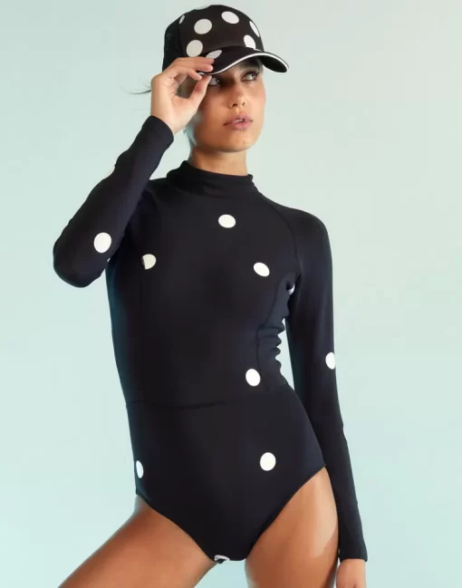 Best Cynthia Rowley Cruz Wetsuit Bkwht