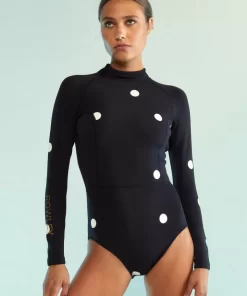 Best Cynthia Rowley Cruz Wetsuit Bkwht