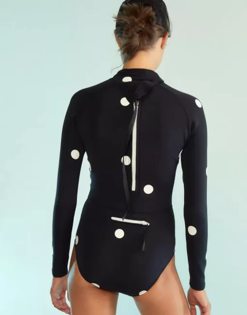 Best Cynthia Rowley Cruz Wetsuit Bkwht