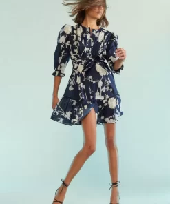 Clearance Cynthia Rowley Gaia Dress Nvywht