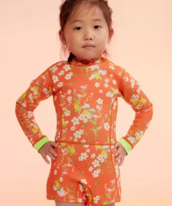 Flash Sale Cynthia Rowley Kids Floral Wetsuit Orgmt