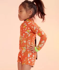 Flash Sale Cynthia Rowley Kids Floral Wetsuit Orgmt