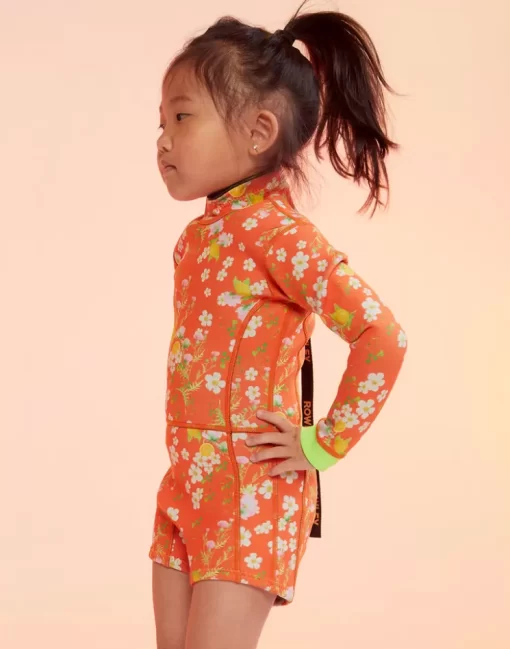 Flash Sale Cynthia Rowley Kids Floral Wetsuit Orgmt