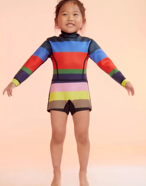 Shop Cynthia Rowley Kids Stripe Wetsuit Stmul