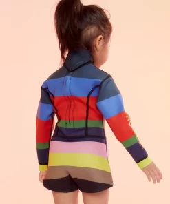 Shop Cynthia Rowley Kids Stripe Wetsuit Stmul