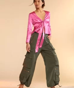 Outlet Cynthia Rowley Kim Cargo Pant Drkgr