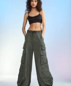 Outlet Cynthia Rowley Kim Cargo Pant Drkgr