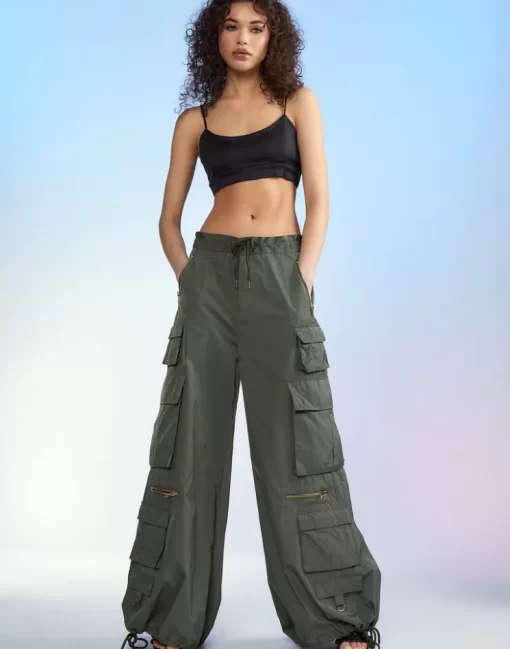 Outlet Cynthia Rowley Kim Cargo Pant Drkgr