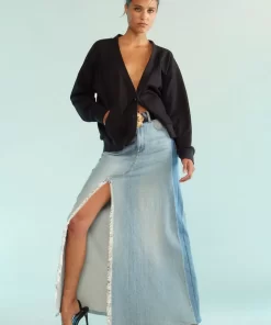 Fashion Cynthia Rowley Kyla Skirt Denim