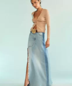 Fashion Cynthia Rowley Kyla Skirt Denim