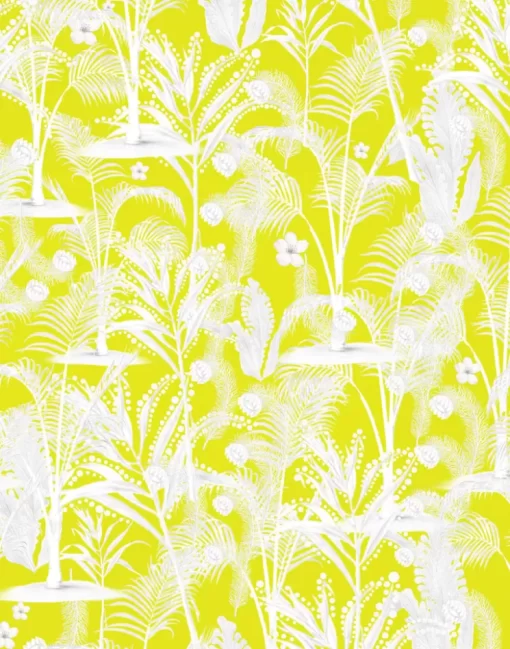 Online Cynthia Rowley Let Me Read Your Palm Wallpaper Light Blue | Light Pink | Yellow