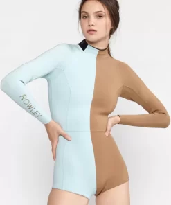 Best Cynthia Rowley Logan Colorblock Wetsuit Sky Blue