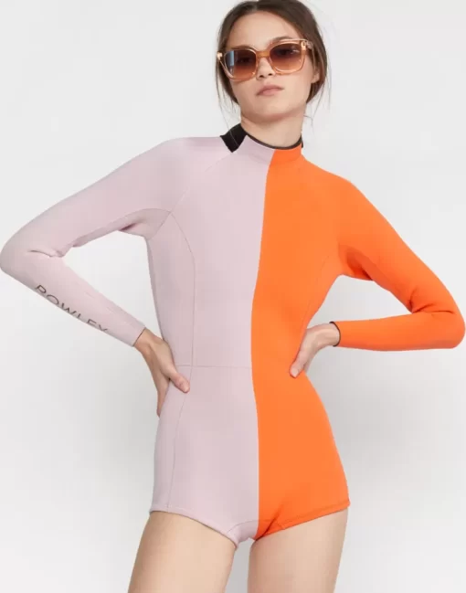 Sale Cynthia Rowley Logan Long Sleeve Wetsuit Pnkrd