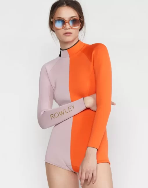 Sale Cynthia Rowley Logan Long Sleeve Wetsuit Pnkrd