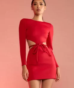 Fashion Cynthia Rowley Naomi Dress Red