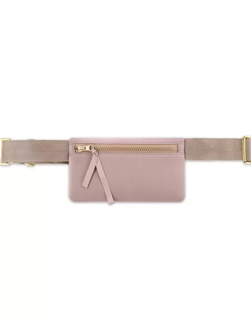 Sale Cynthia Rowley Neoprene Belt Bag Taupe