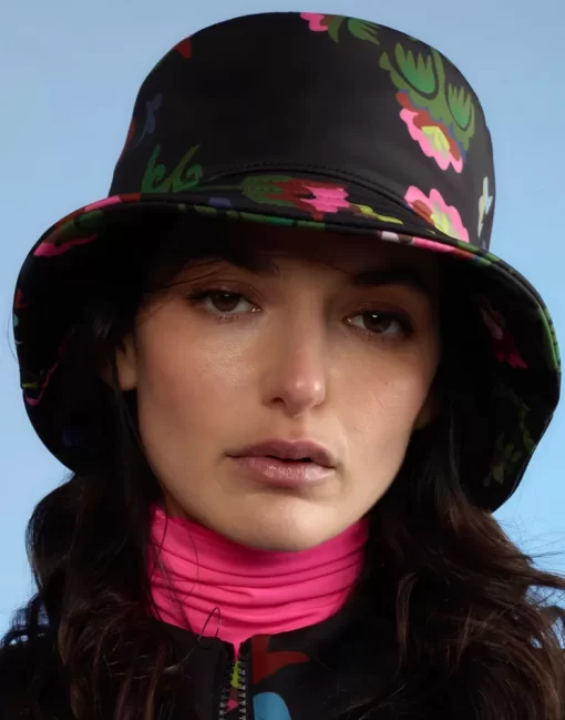 Store Cynthia Rowley Neoprene Bucket Hat Blkmt