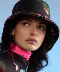 Store Cynthia Rowley Neoprene Bucket Hat Blkmt