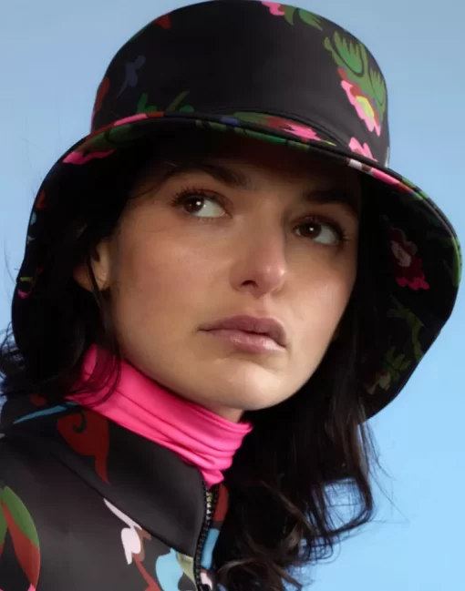 Store Cynthia Rowley Neoprene Bucket Hat Blkmt