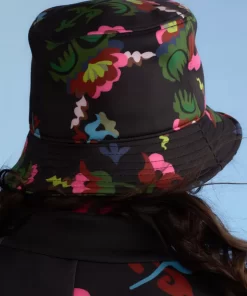 Store Cynthia Rowley Neoprene Bucket Hat Blkmt