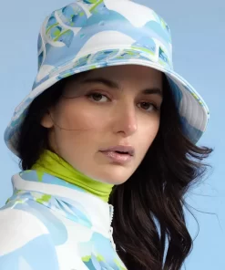 Cheap Cynthia Rowley Neoprene Bucket Hat Whtmt