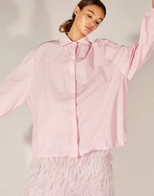 Online Cynthia Rowley Nylon Windbreaker Pink