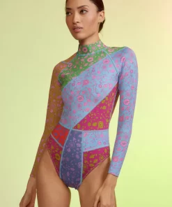 Shop Cynthia Rowley Patchwork Wetsuit Frlmu