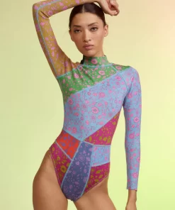 Shop Cynthia Rowley Patchwork Wetsuit Frlmu