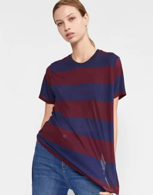 Store Cynthia Rowley Printed Stripes Tee Rdnvy