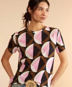 Store Cynthia Rowley Printed T-Shirt Geoblpk